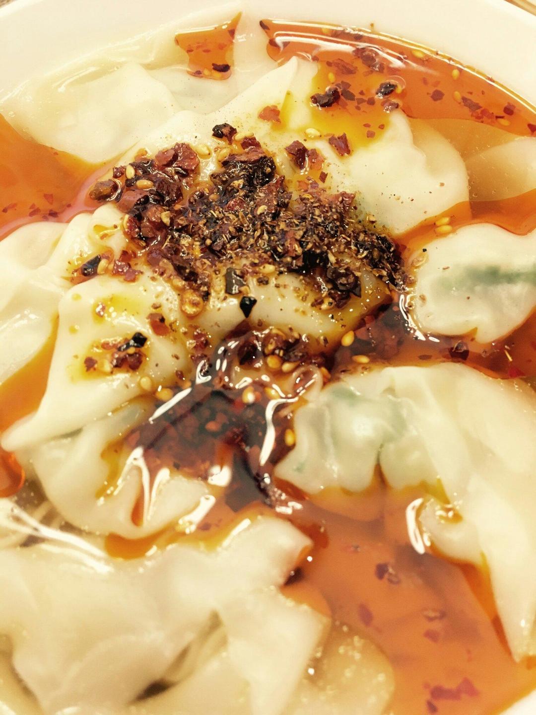 虾茸肉末菠菜馄饨的做法