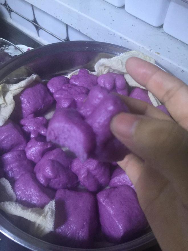 紫薯小馒头的做法