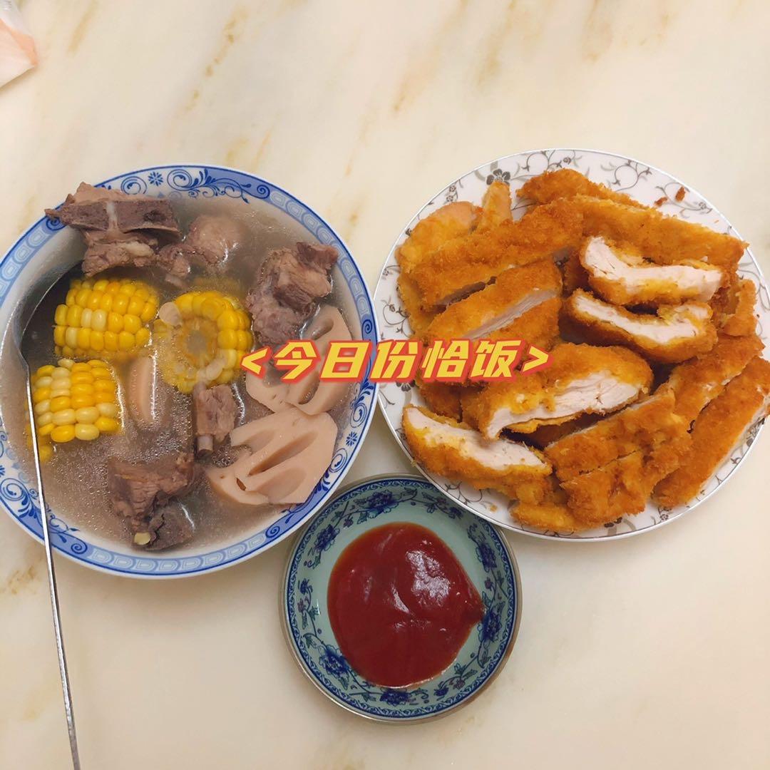 超简单的家庭版炸鸡排