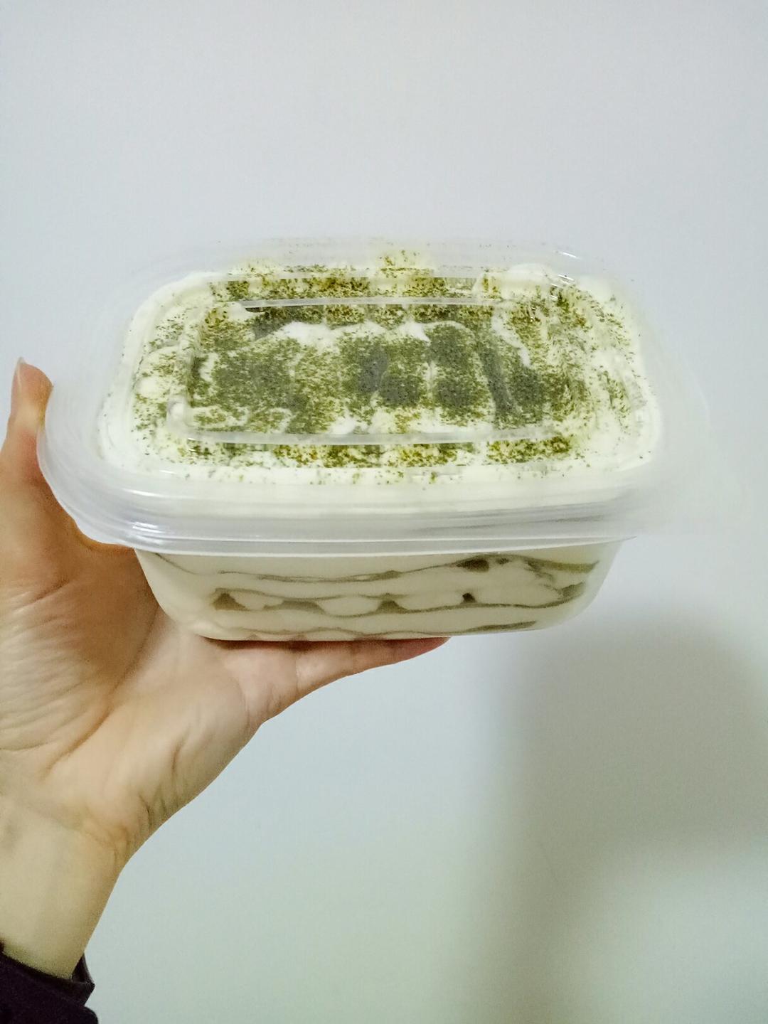 抹茶千层盒子