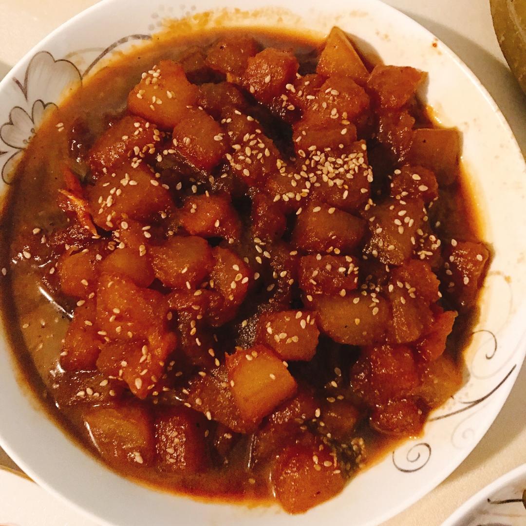 简单又好吃的红烧冬瓜