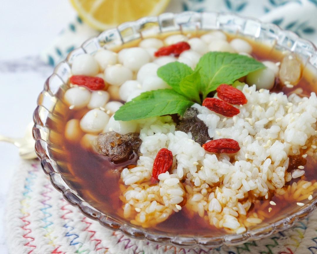 冰镇红糖醪糟小汤圆(菜谱教程)的做法