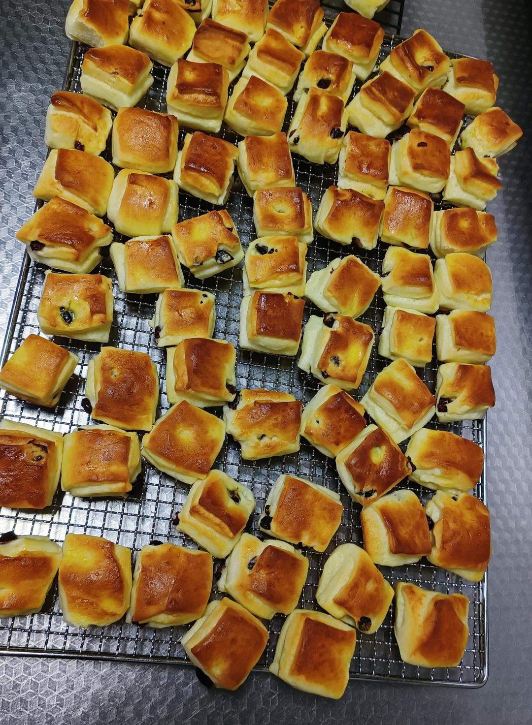 蔓越莓优格小面包块