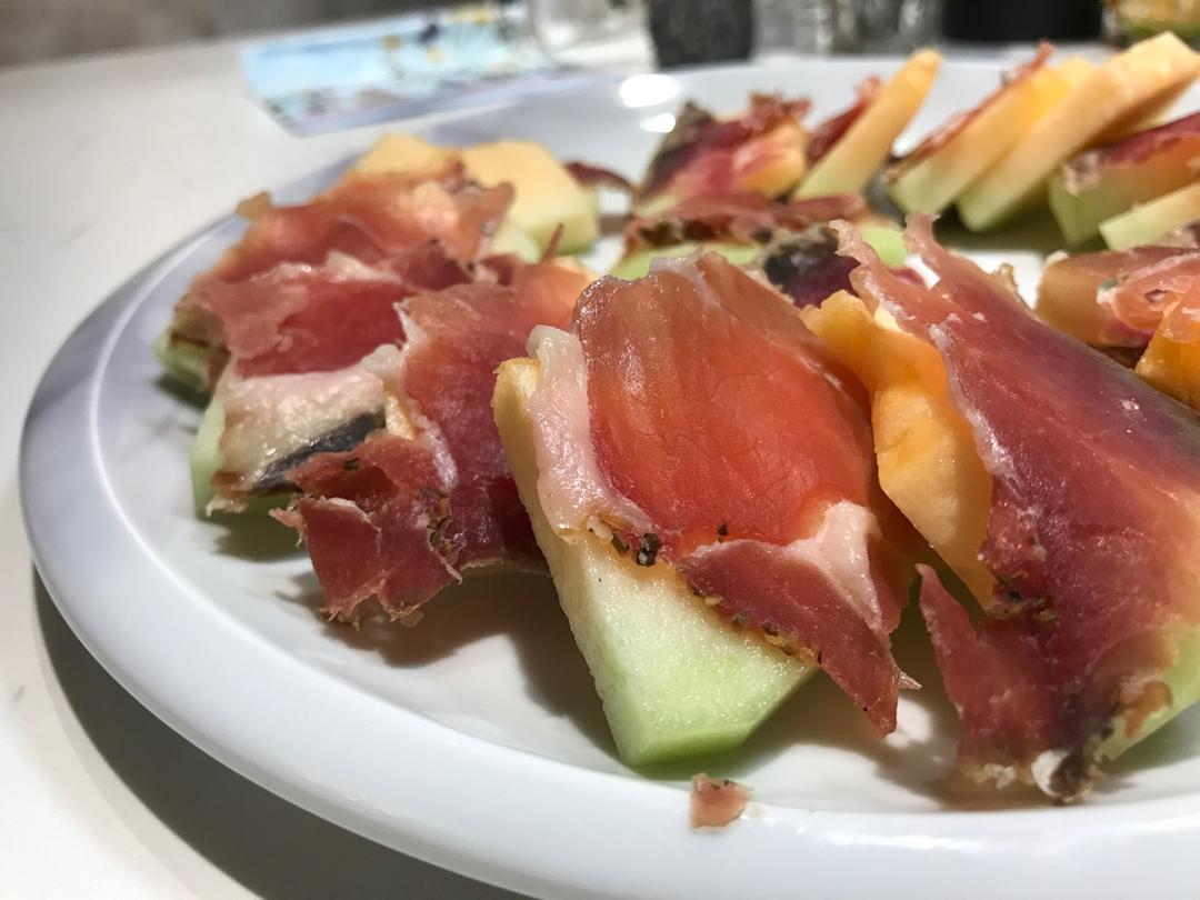 西班牙火腿配蜜瓜