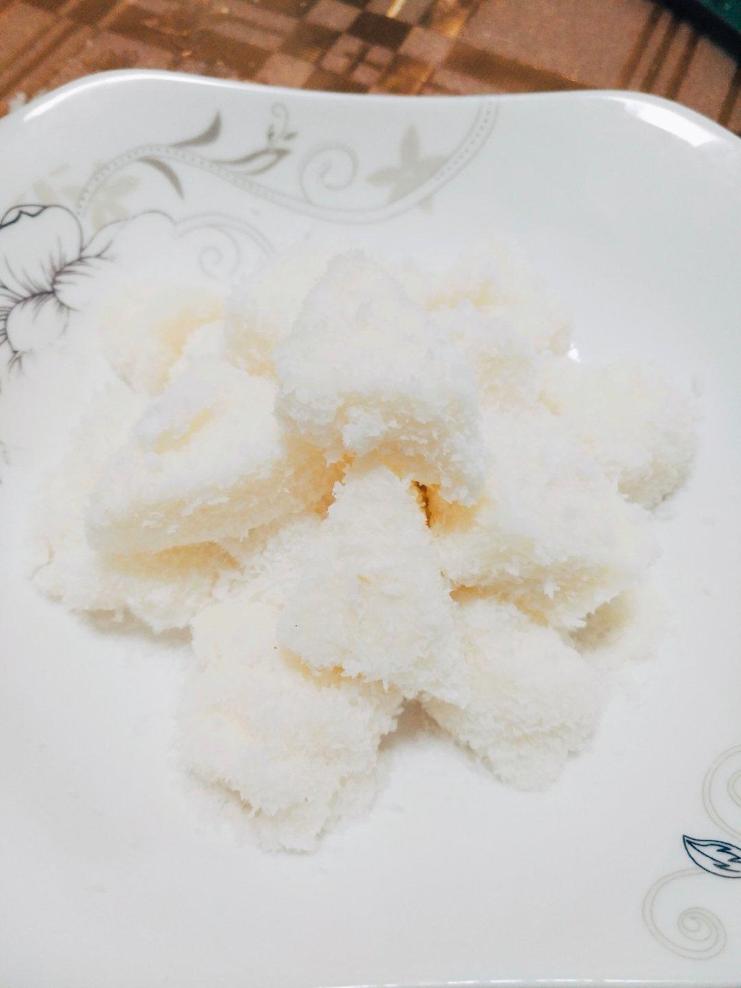 炸鲜奶和牛奶小方