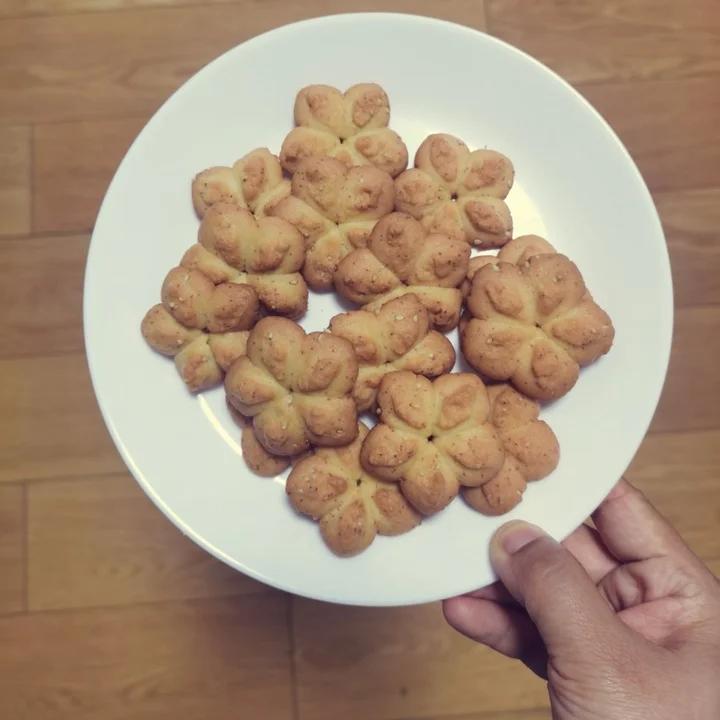 可可爱爱桃酥|无黄油