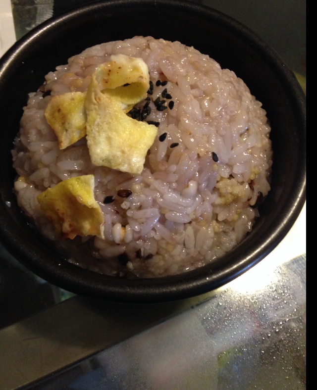 火腿蛋碟头饭 一个人的晚餐