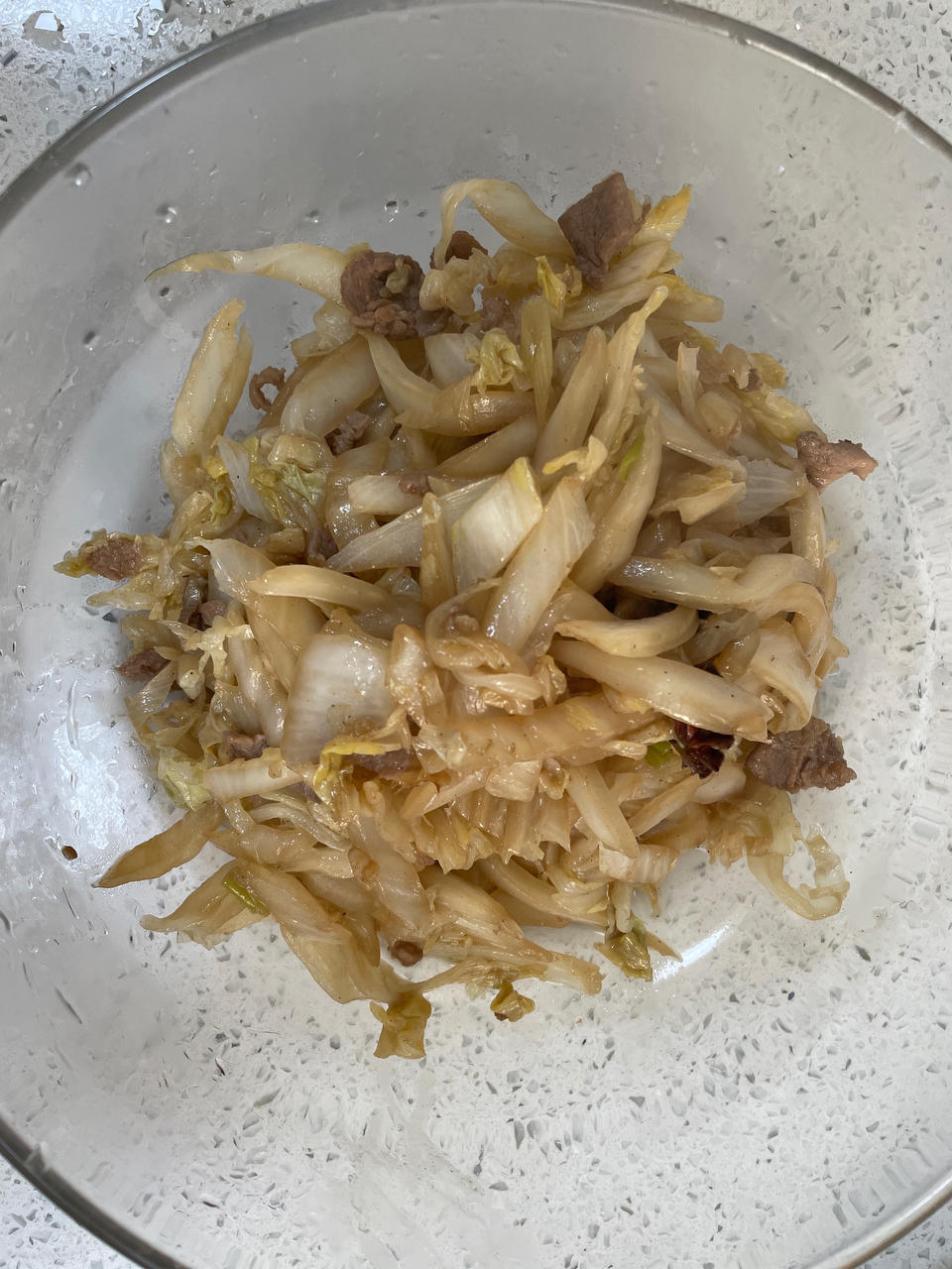 白菜炒肉
