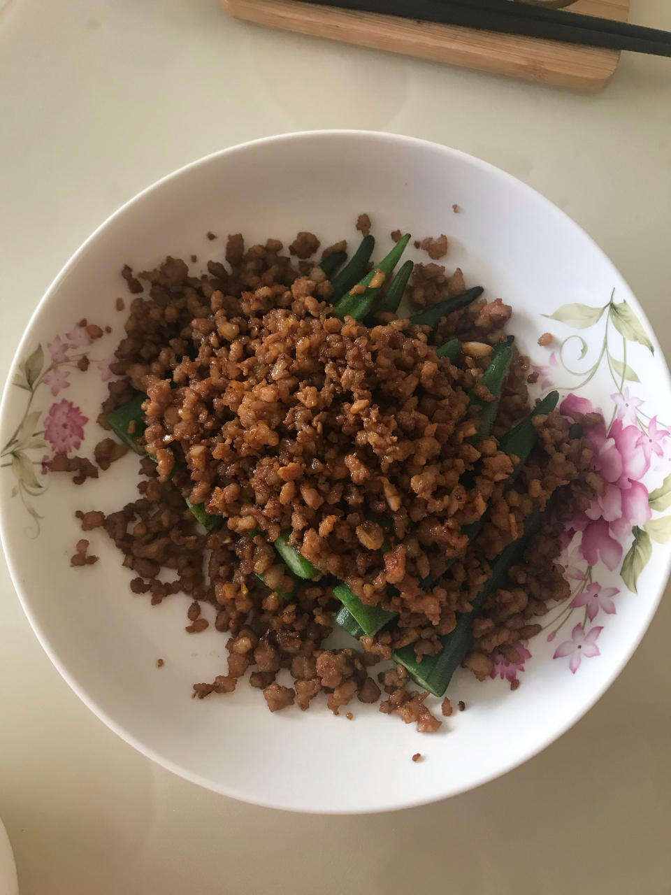 ‼️从此爱上秋葵‼️
白灼秋葵