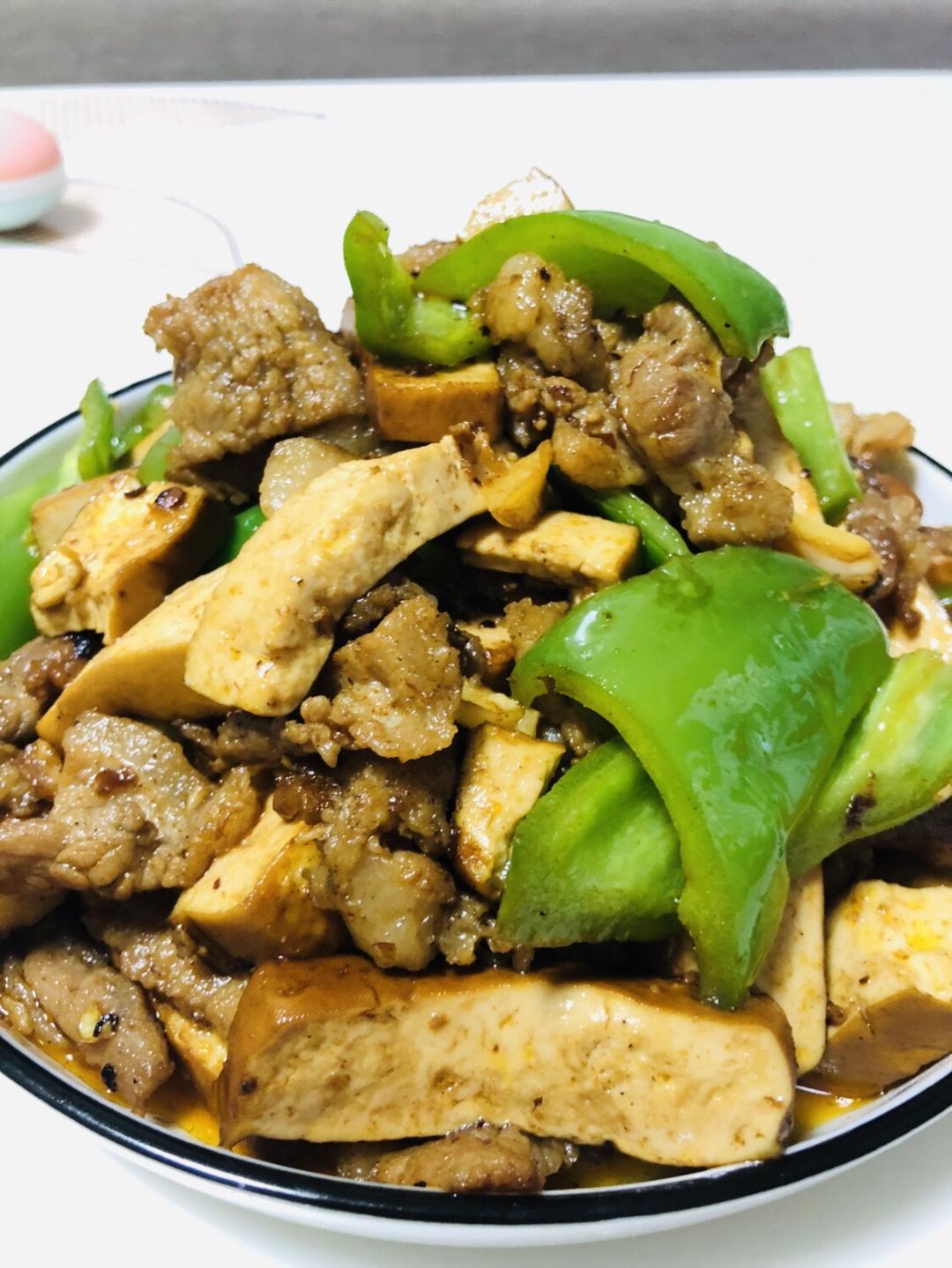 香干回锅肉