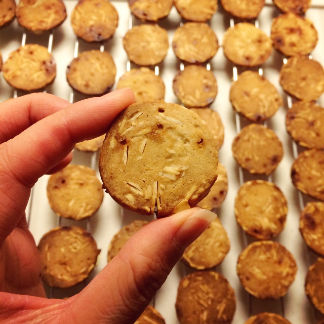 红糖杏仁曲奇--补血养颜。（君之改良版）