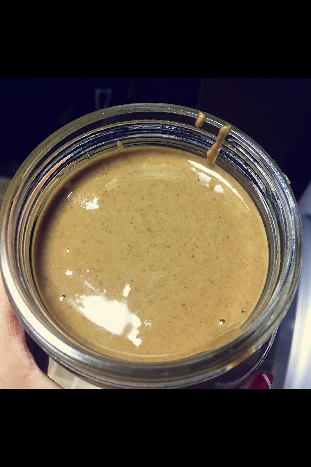 如昔做的自制芝麻酱