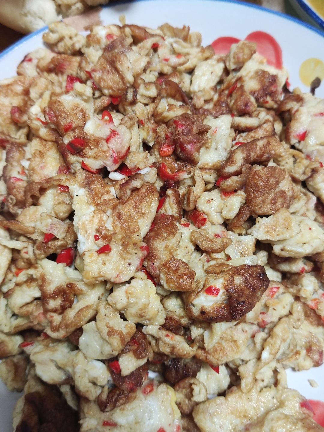 小米辣炒鸡蛋