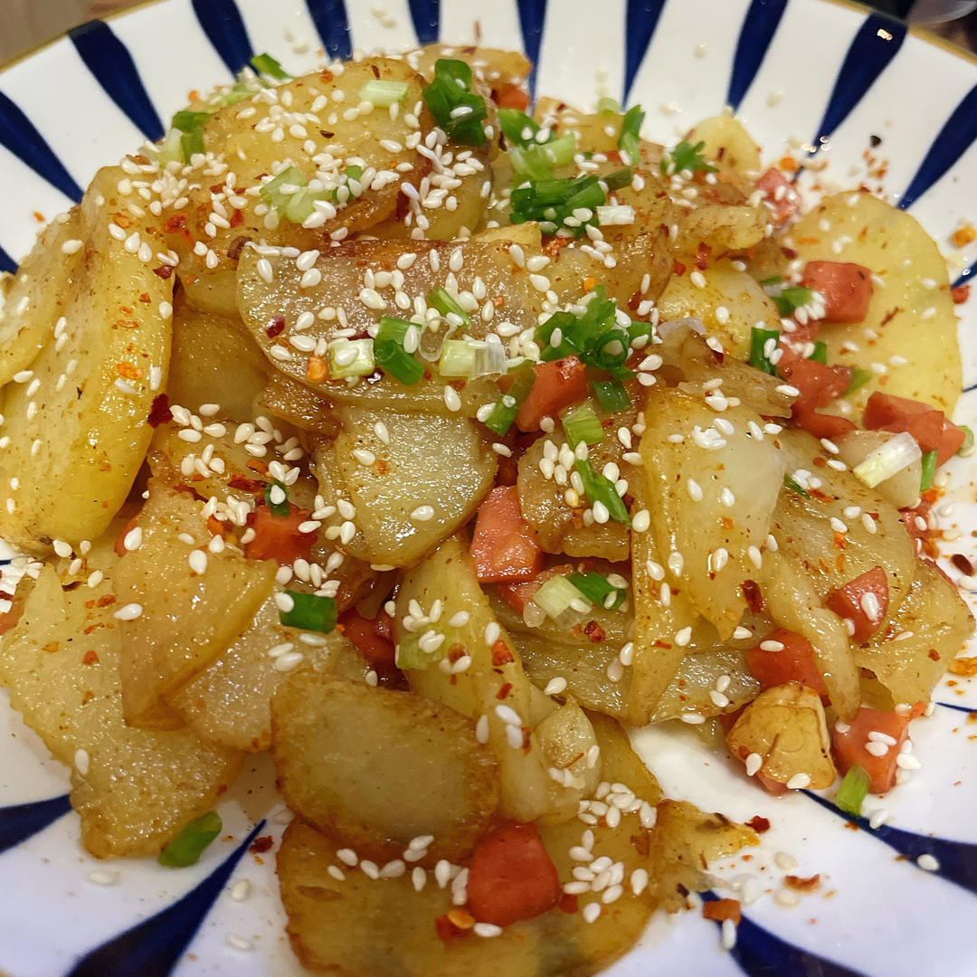 干锅土豆片