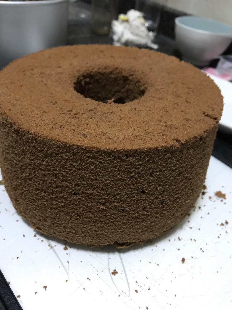 不消泡的巧克力戚风胚/「戚风及其衍生」烘焙视频蛋糕篇2