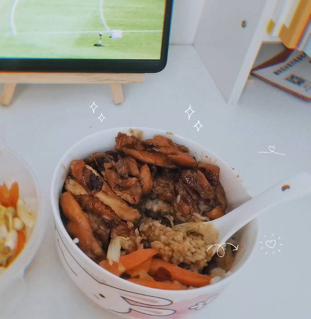 超美味的照烧鸡排饭