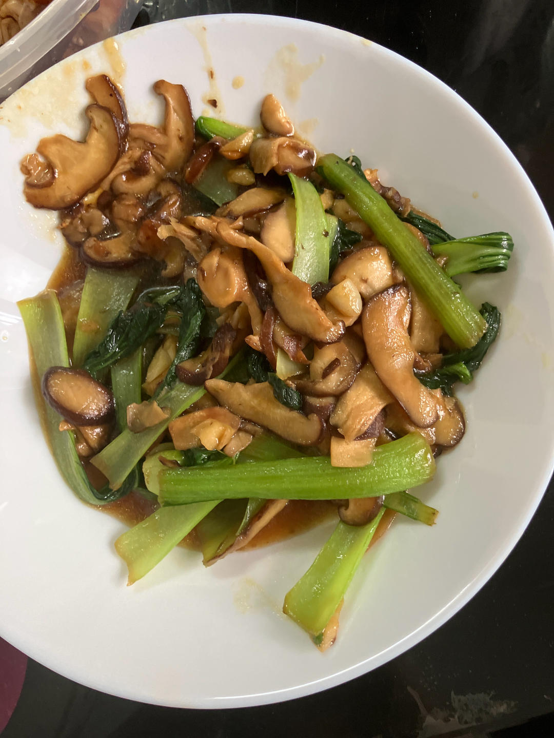 香菇鸡毛菜