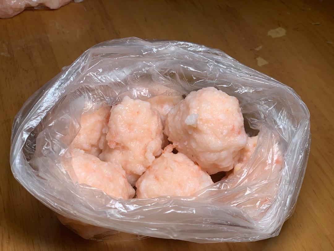 自制虾丸弹性十足