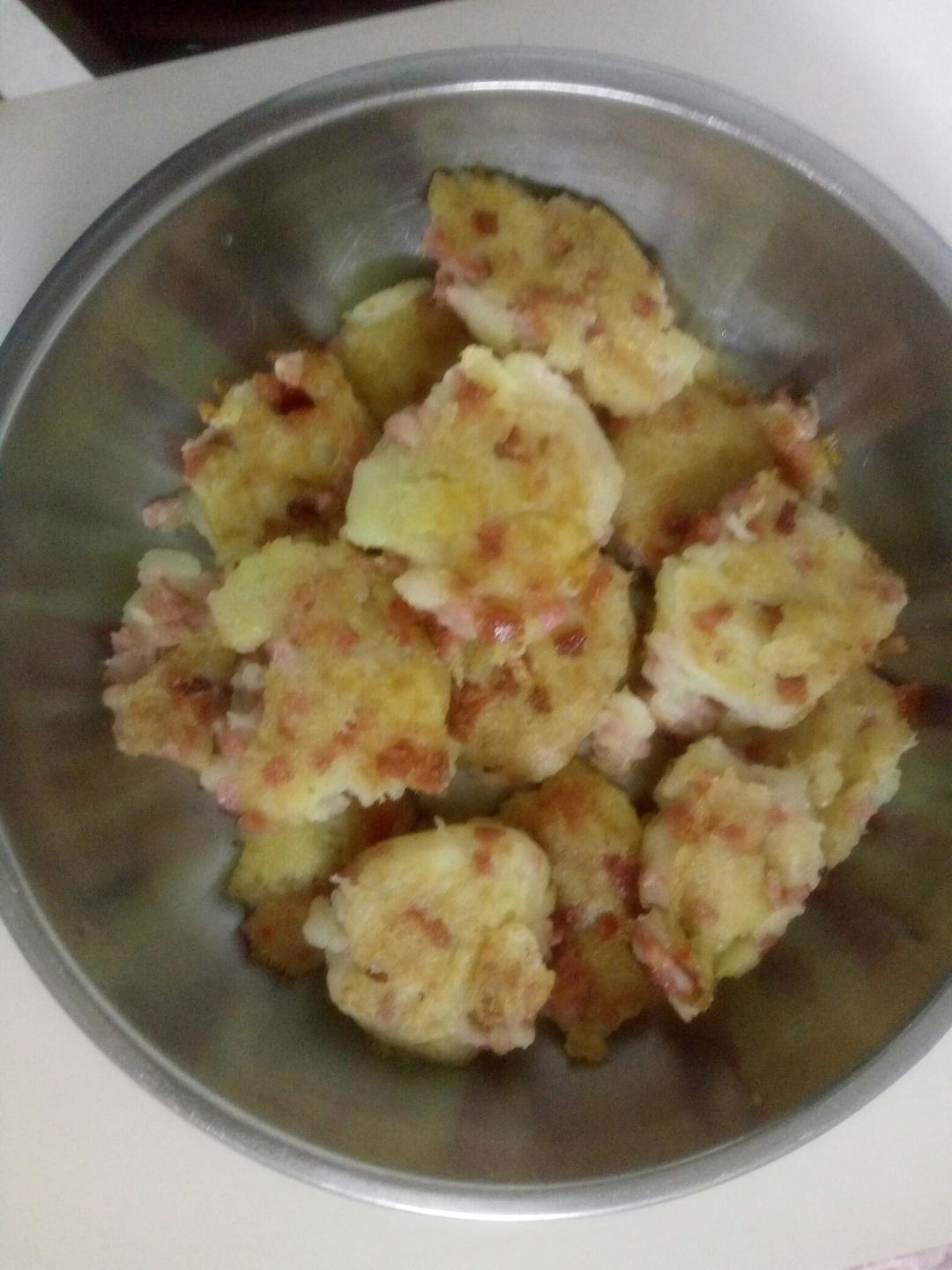 火腿土豆饼的做法