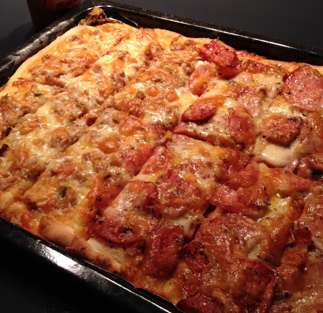Pizza面的和面法