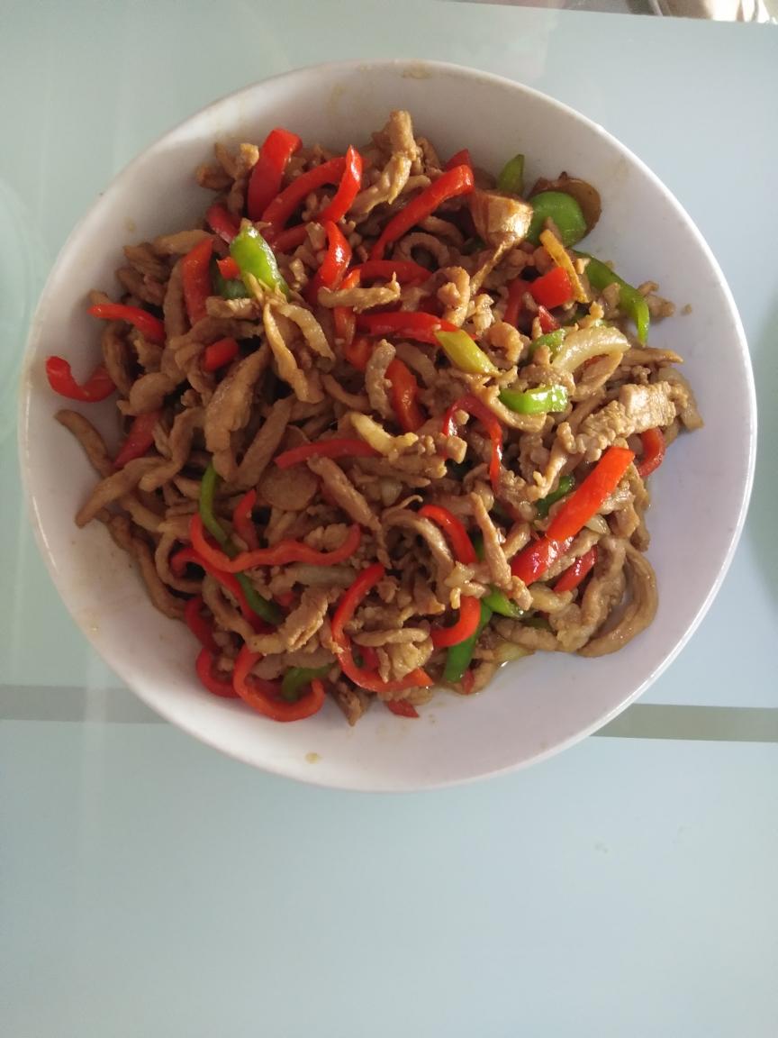 辣椒肉丝