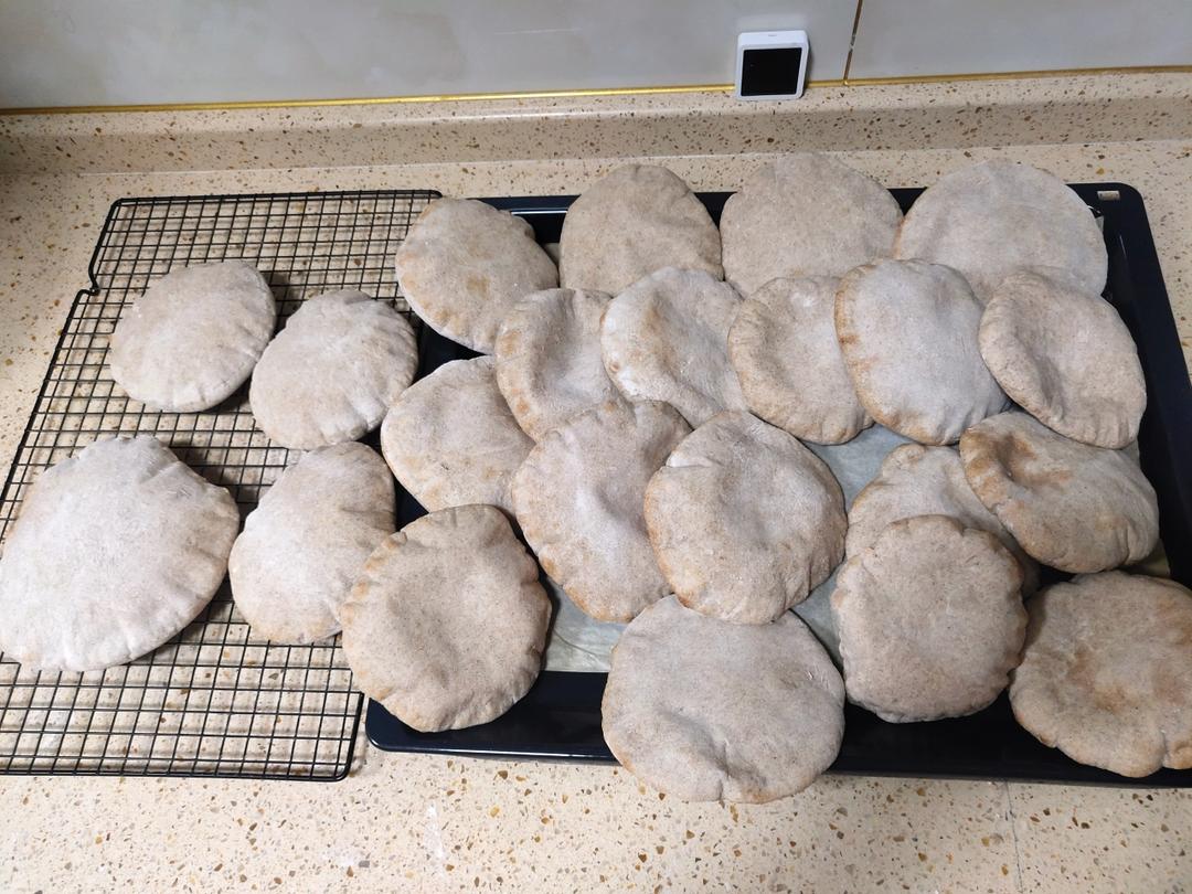 Pita口袋饼|直接法|消耗鲁邦种