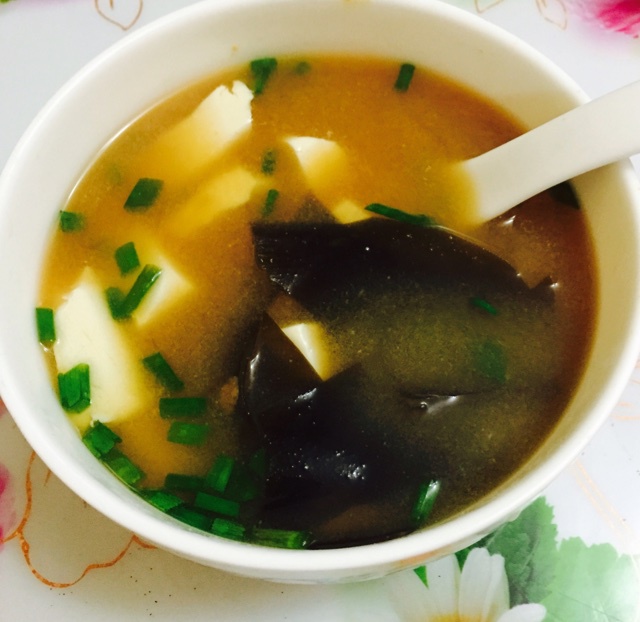 海带味增汤