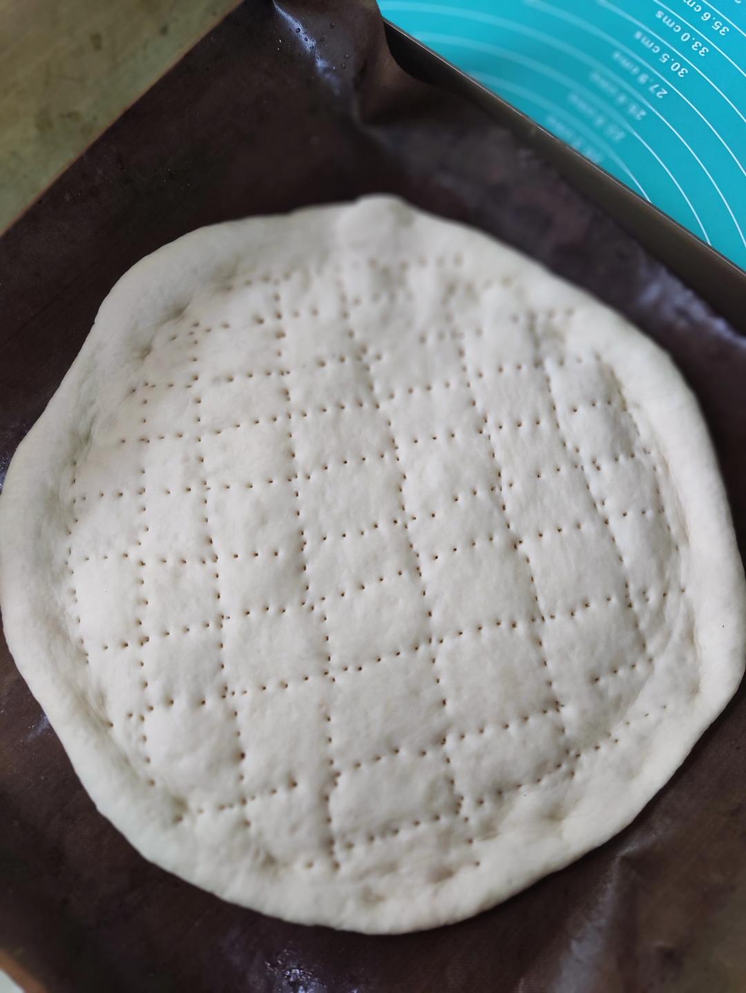 8寸披萨饼皮做法（🉑️厚🉑️薄，🉑️脆🉑️软）4张