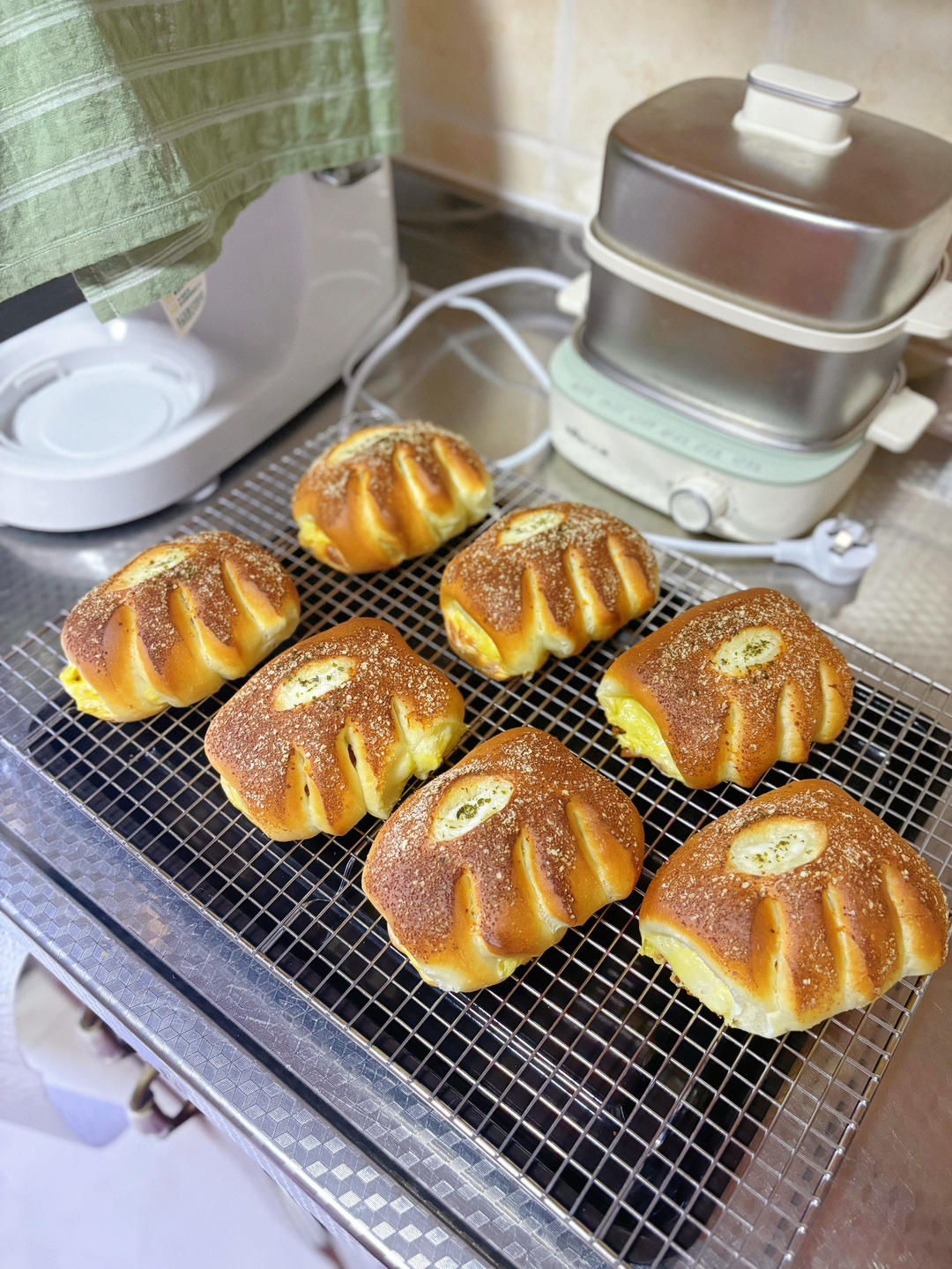 直接法万能面团－培根芝士包