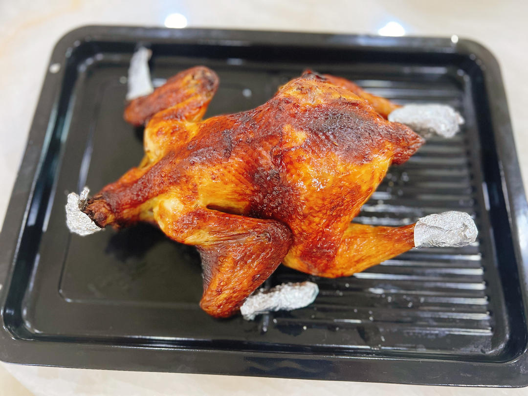 简单操作又不失美味的烤鸡（烤箱版）