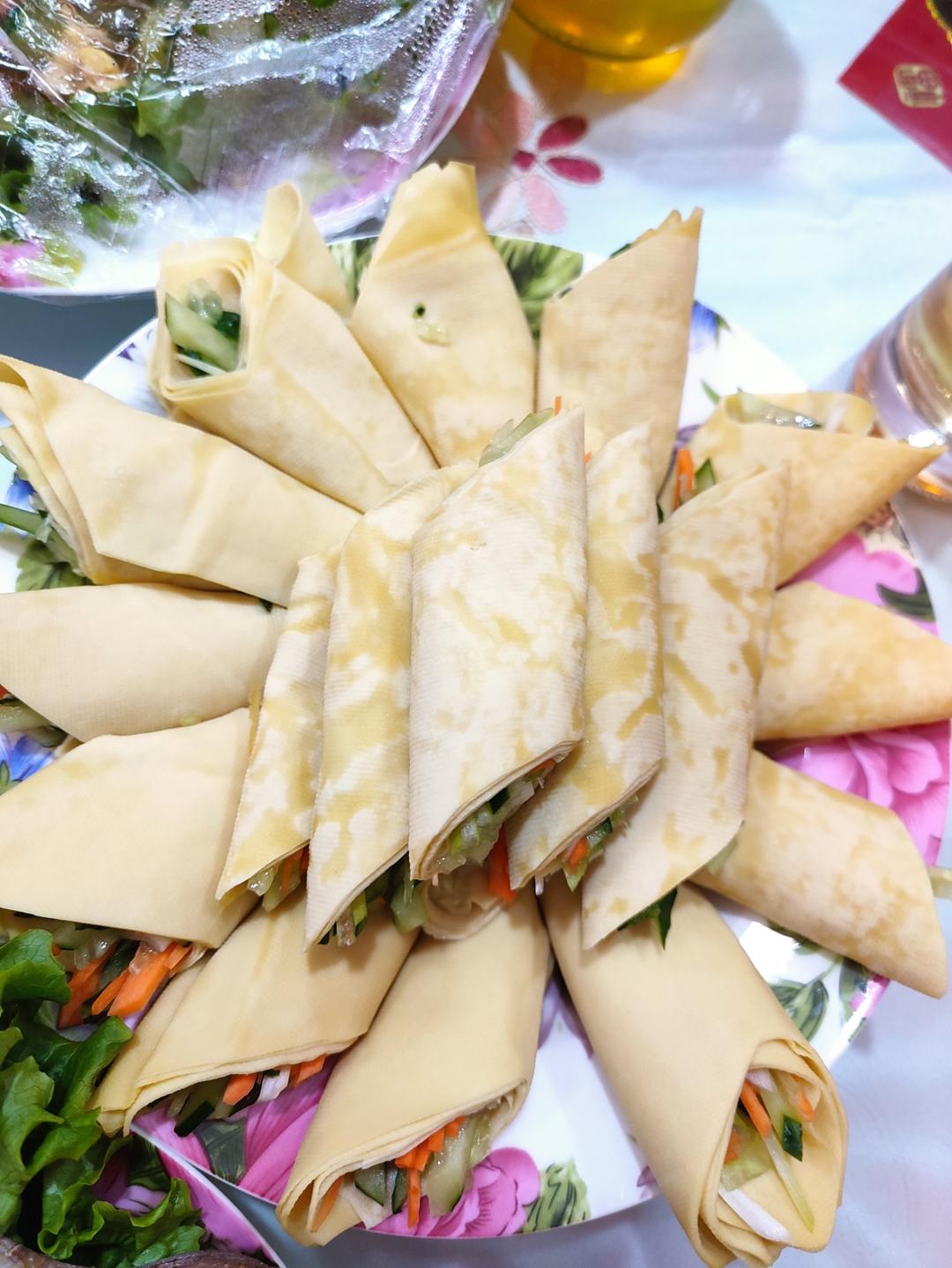 年夜饭-五谷丰登蘸酱菜
