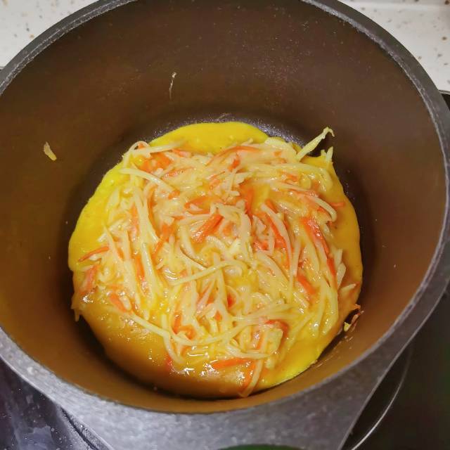 老少皆宜的土豆丝饼(快手)