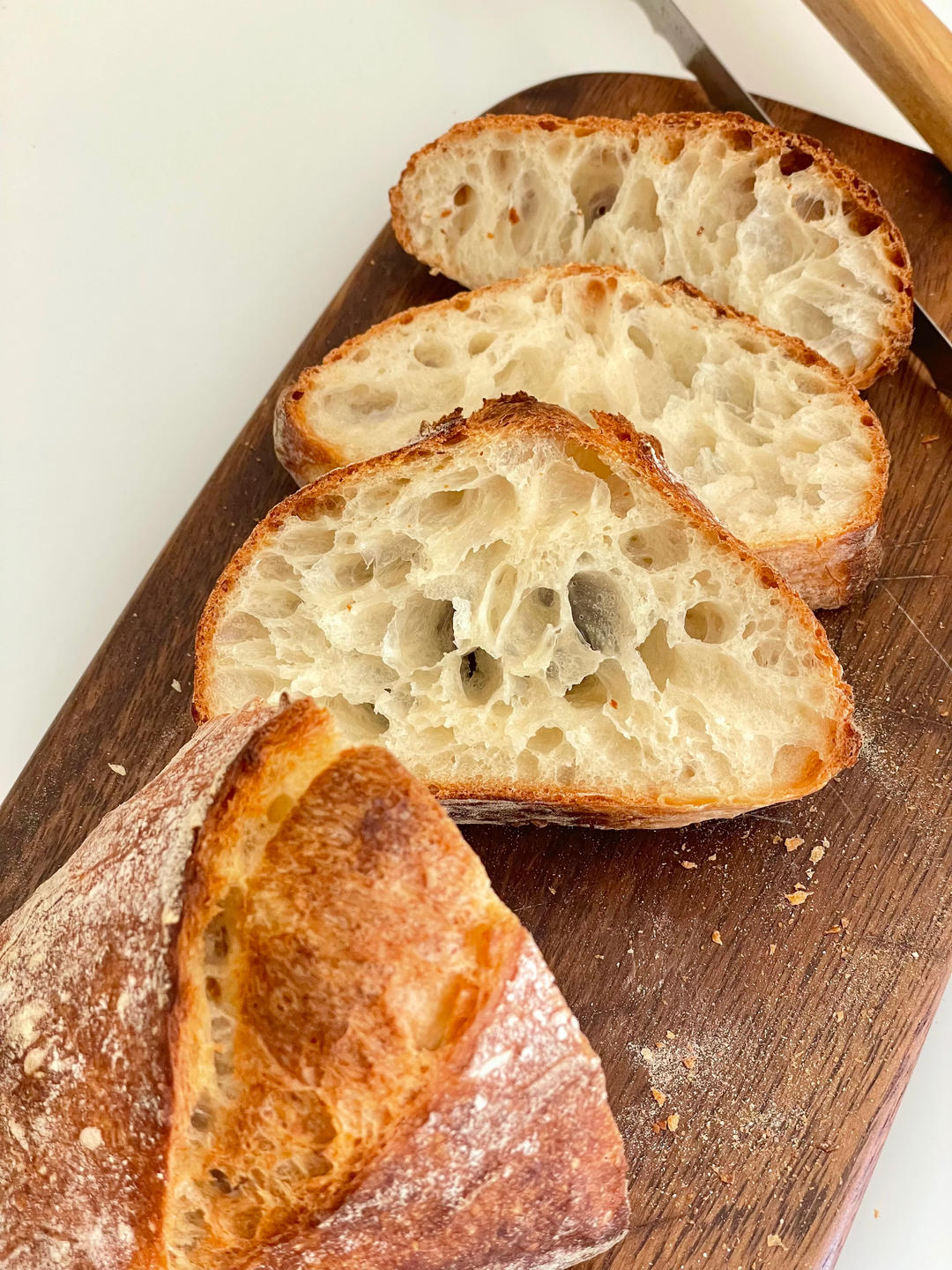 无糖油免揉面！还原法式经典-洛斯提克面包