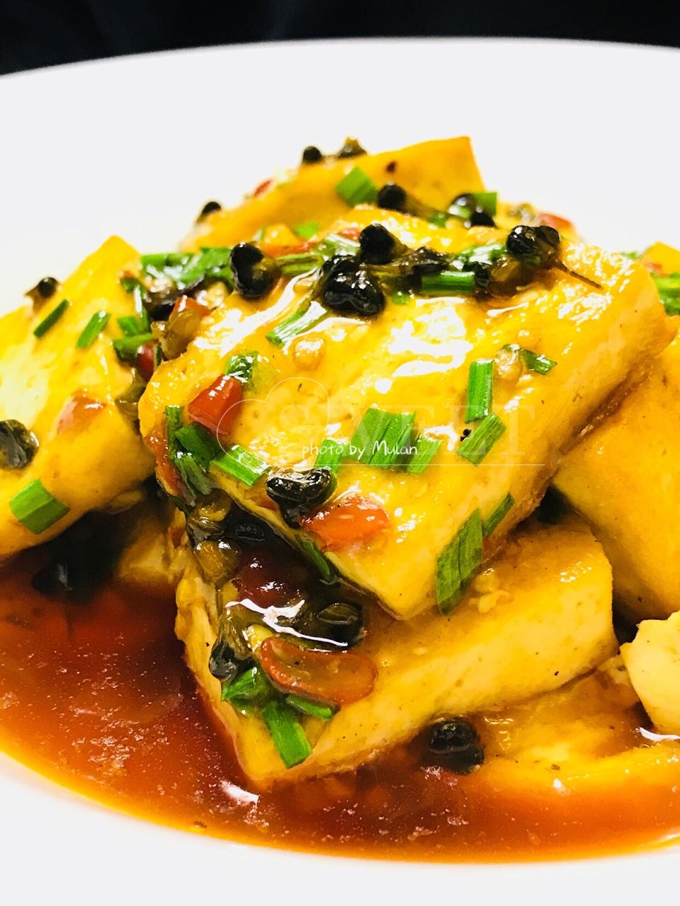 巴乾菌炒豆腐