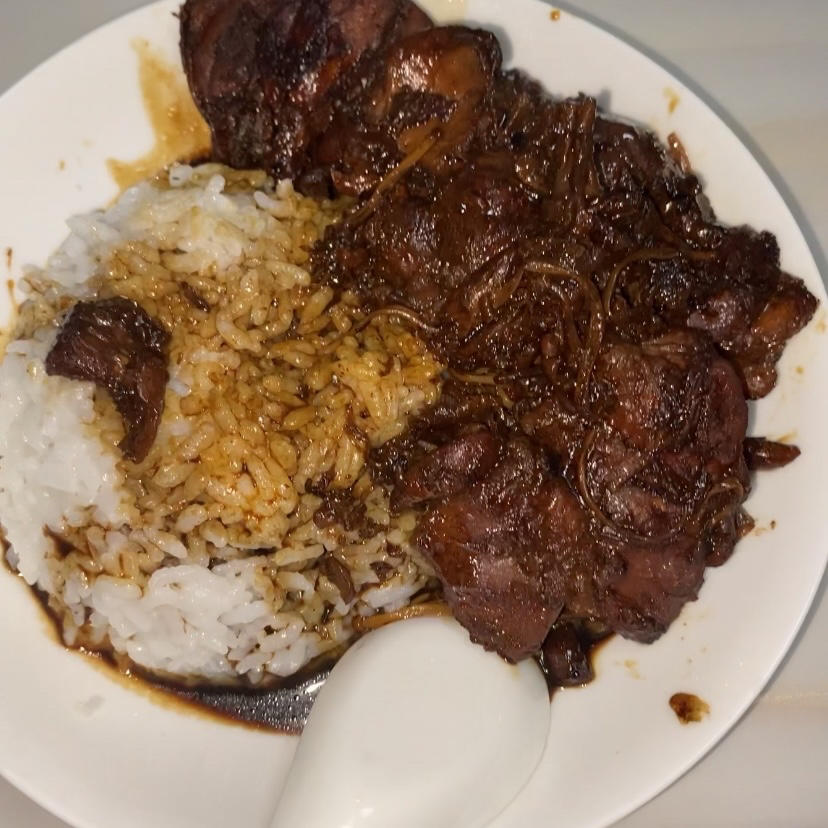 照烧鸡腿饭