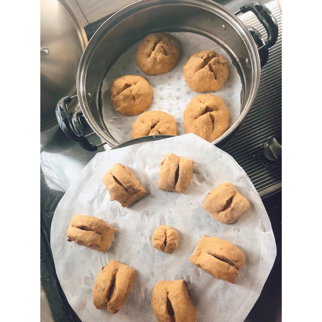 红糖红枣开花馒头（一次性发酵）