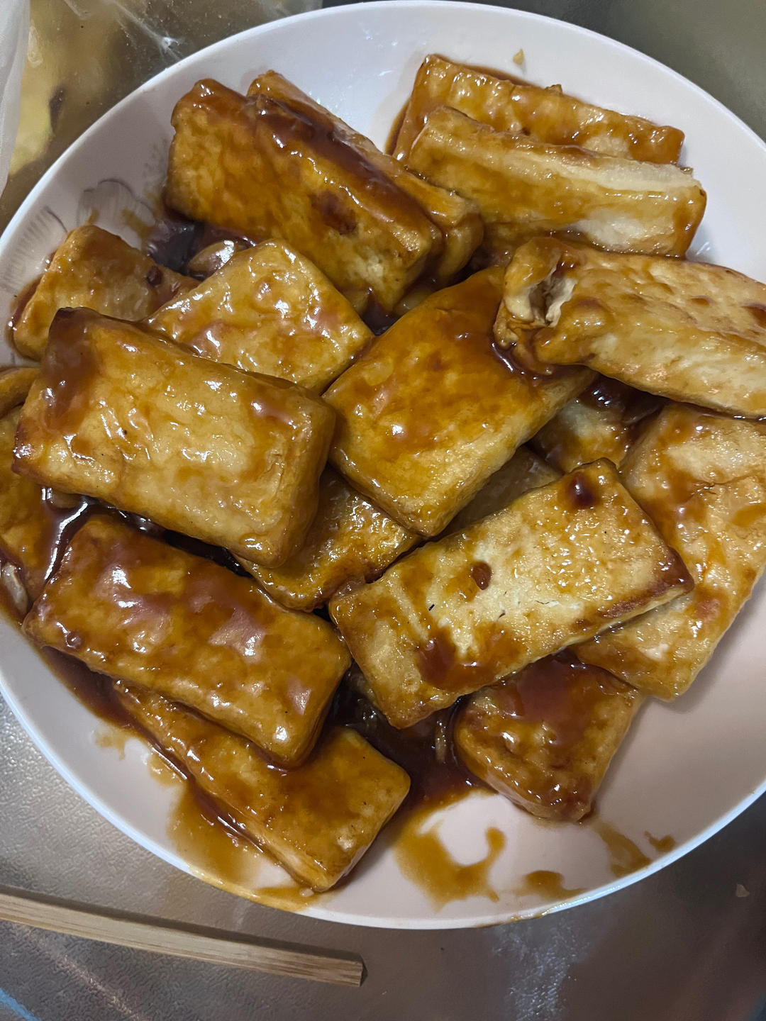 外酥里嫩【烧汁豆腐】吸饱汤汁