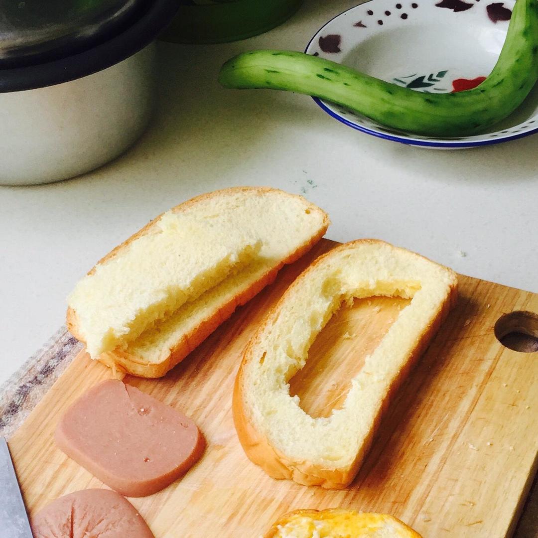 纯奶手撕吐司的做法 步骤1