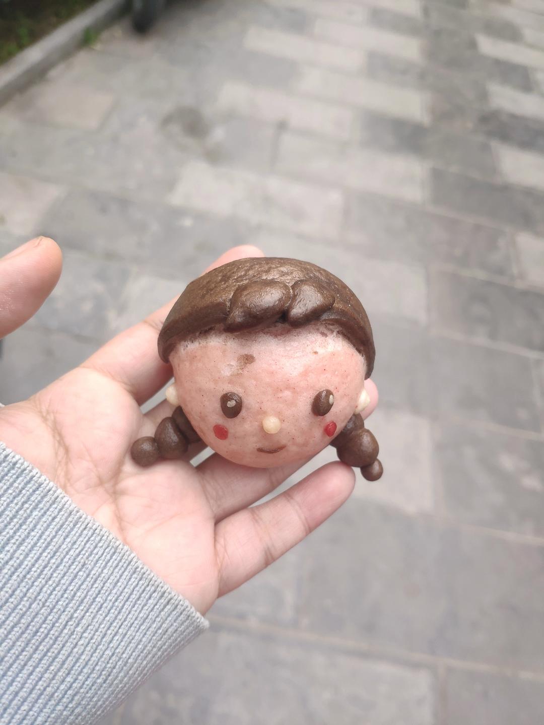 超简单tsum tsum 安娜卡通馒头