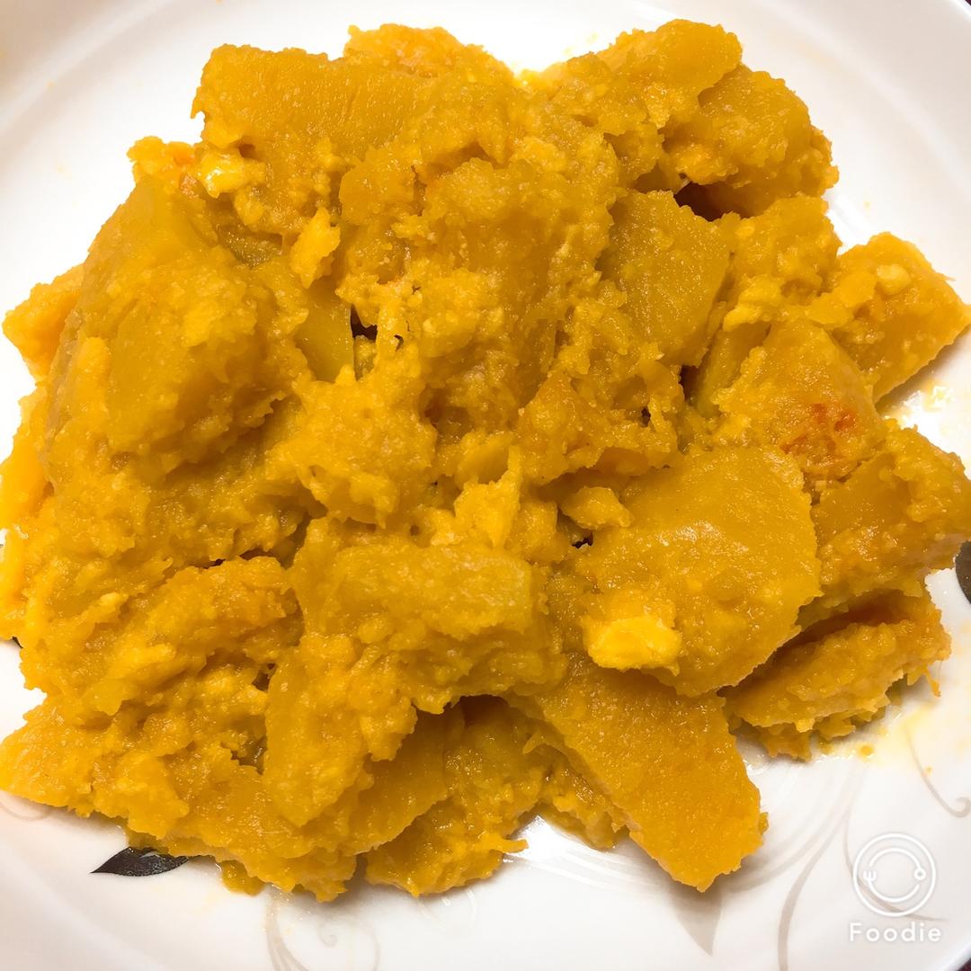 金沙美味【咸蛋黄炒南瓜】