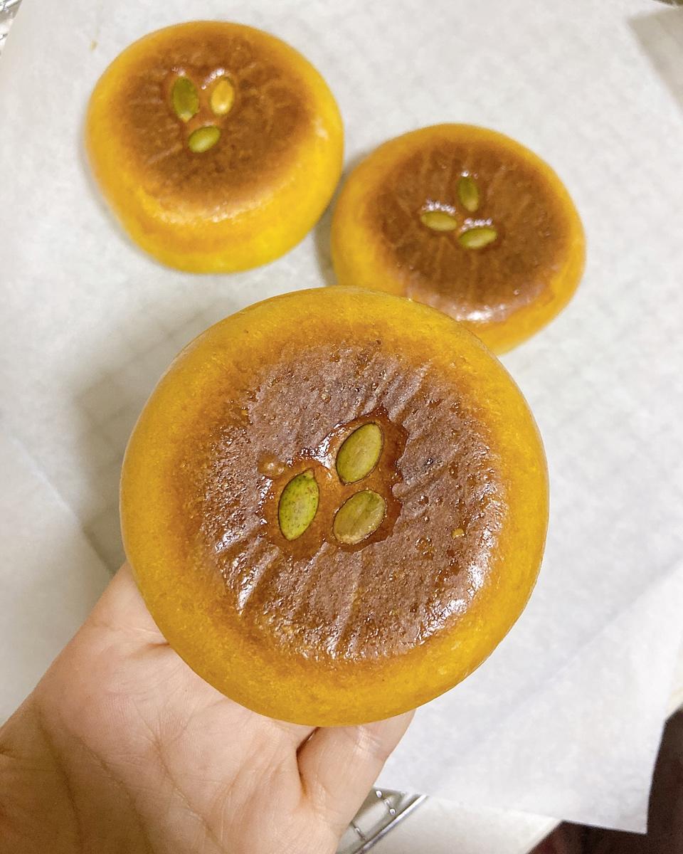 日式南瓜蜜豆包
