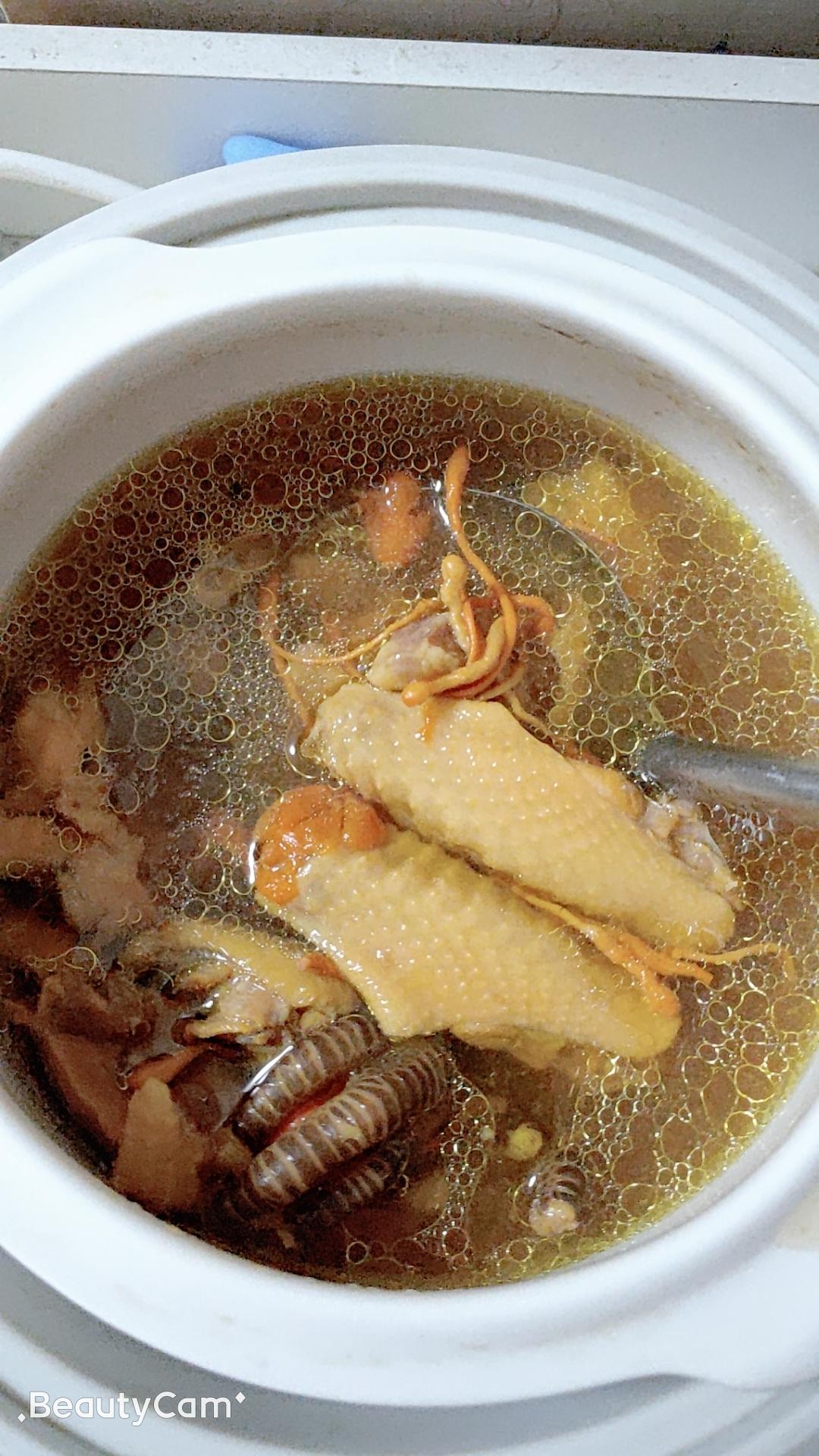 虫草鸡汤的做法