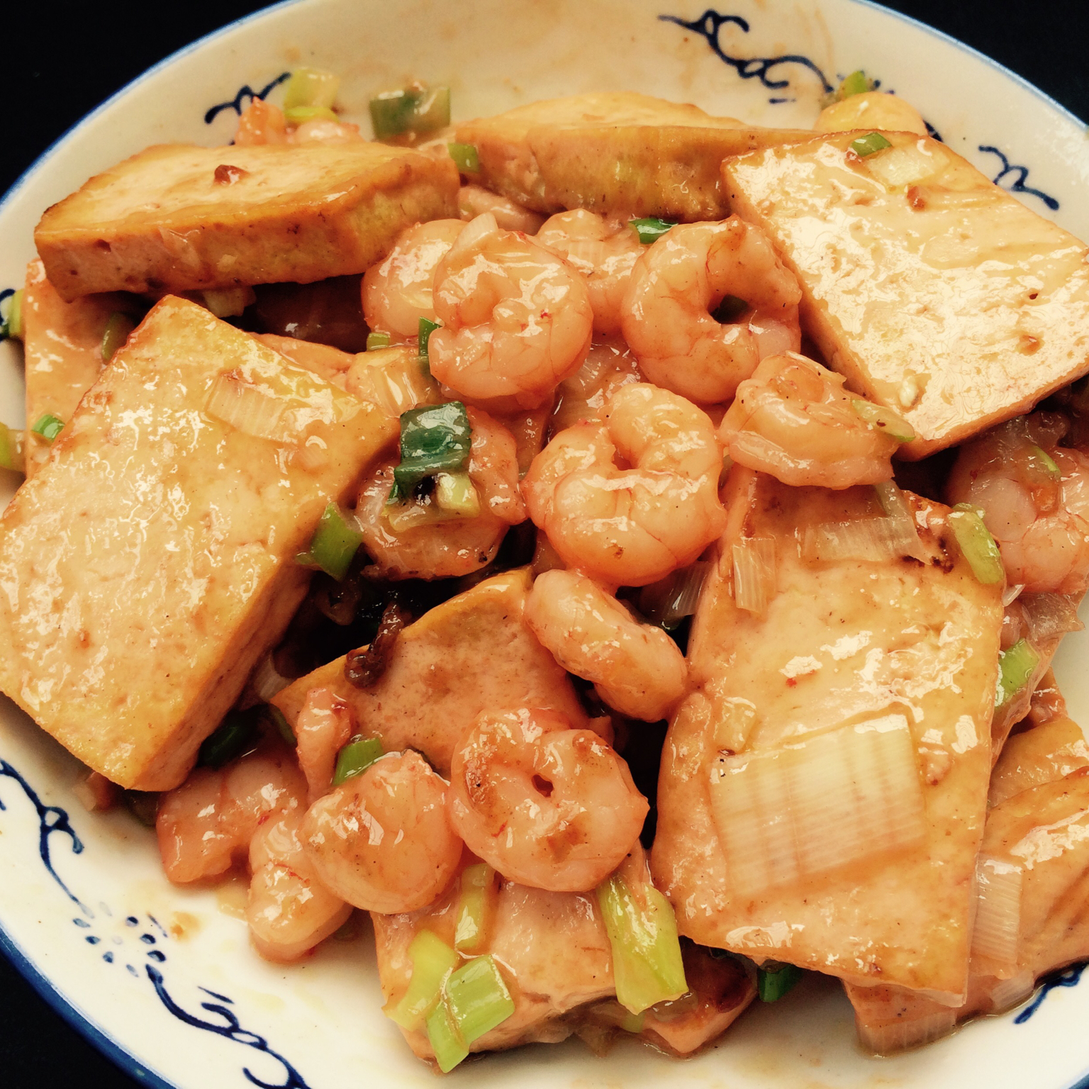 鲜虾番茄豆腐
