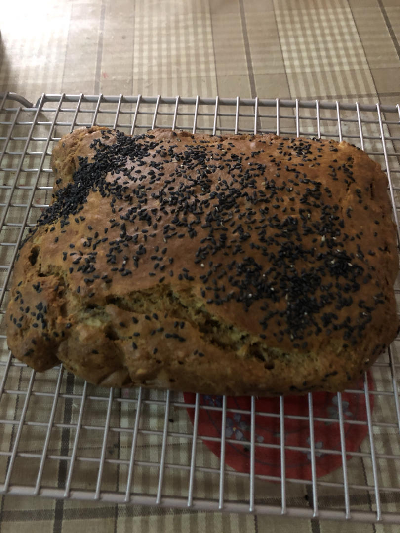 简易版香蕉核桃蛋糕