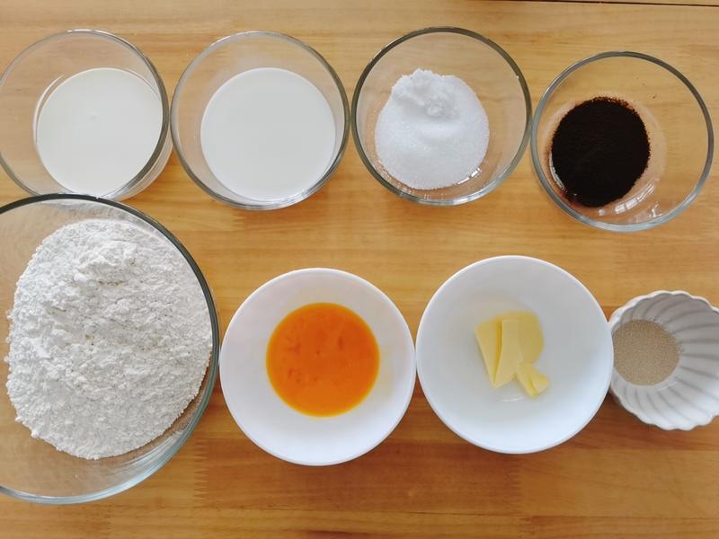 纯奶手撕吐司的做法 步骤1