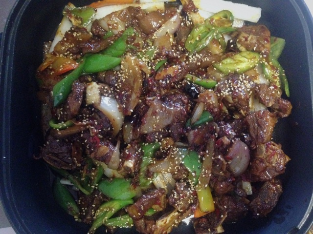 香辣干锅排骨
