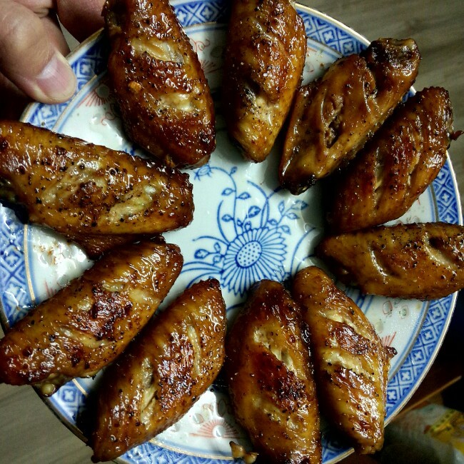 烤鸡翅（自制腌料）