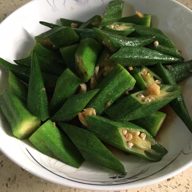 蚝油秋葵