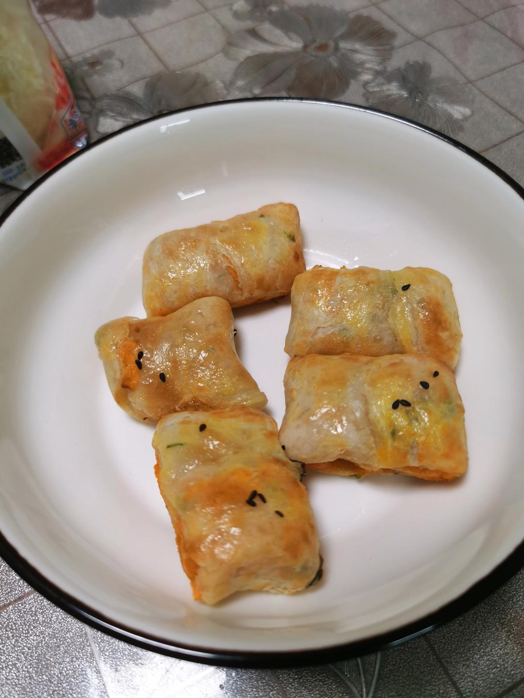 红薯的最好吃的做法🍠红薯饼手抓饼