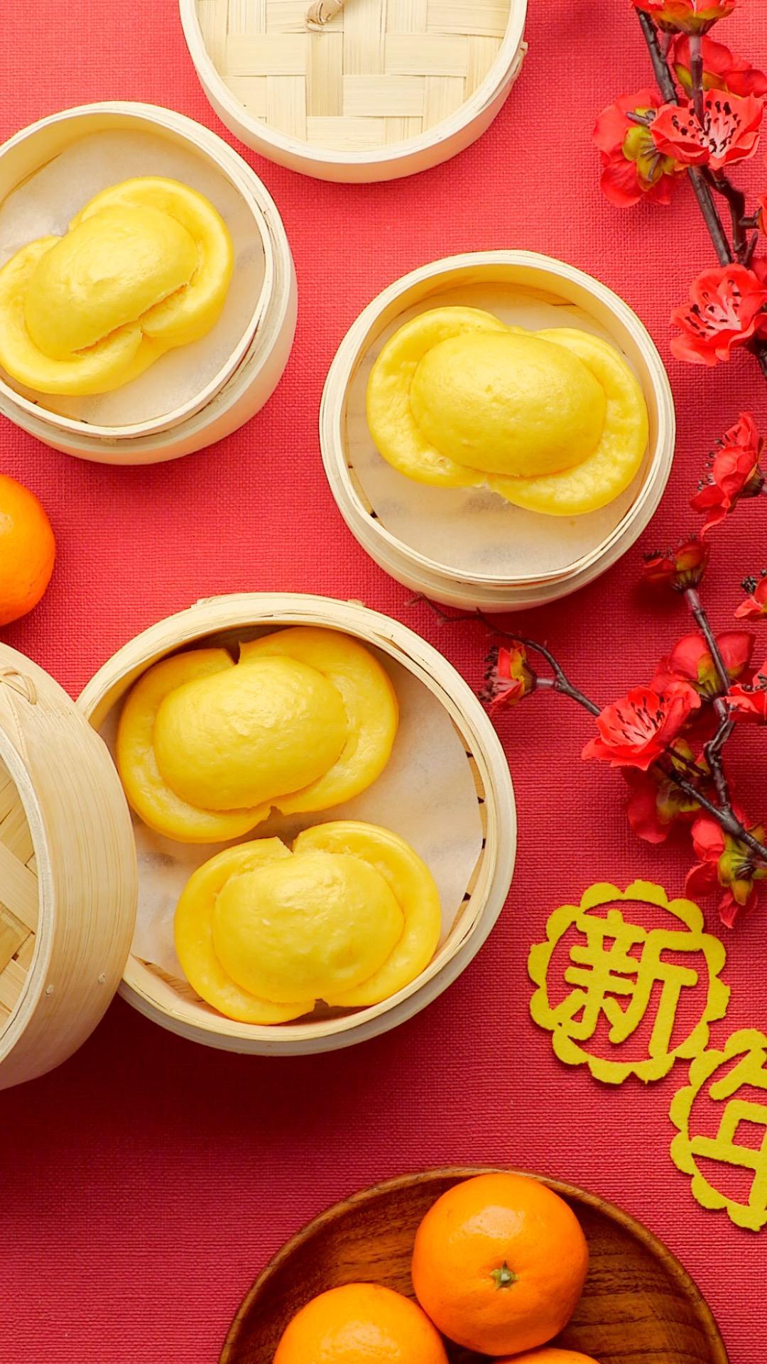 金元宝馒头的做法